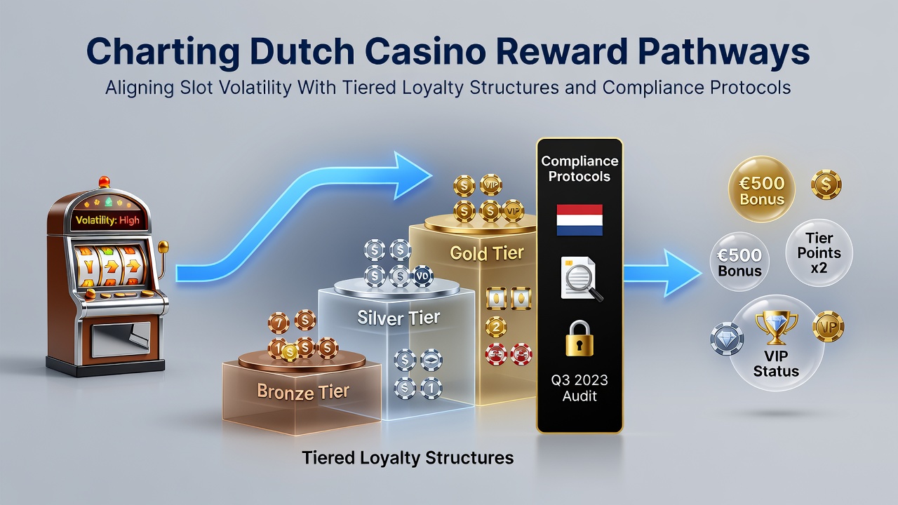 Overzicht van Nederlandse casino beloningssystemen met focus op slot volatiliteit en loyaliteitsstructuren