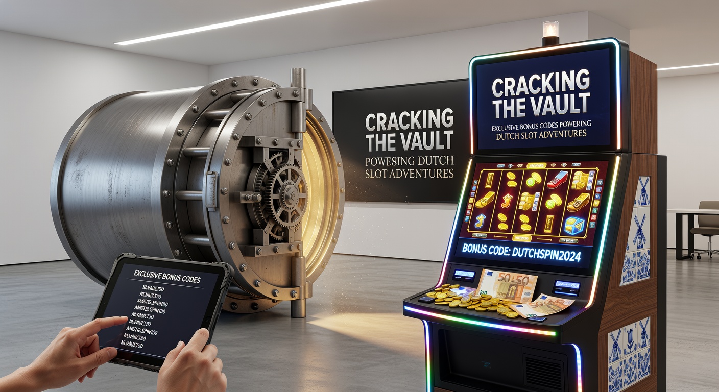 Speler aan een online slot met actieve bonuscode-overlay, tonend winlijnen en extra credits in een Nederlands casino-thema