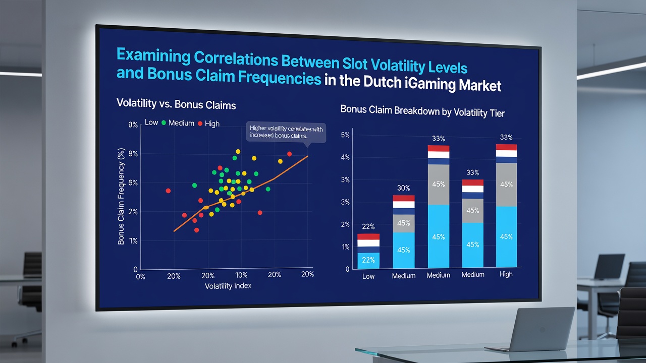 Data visualisatie van bonusclaims per volatiliteit in Nederlandse casinos