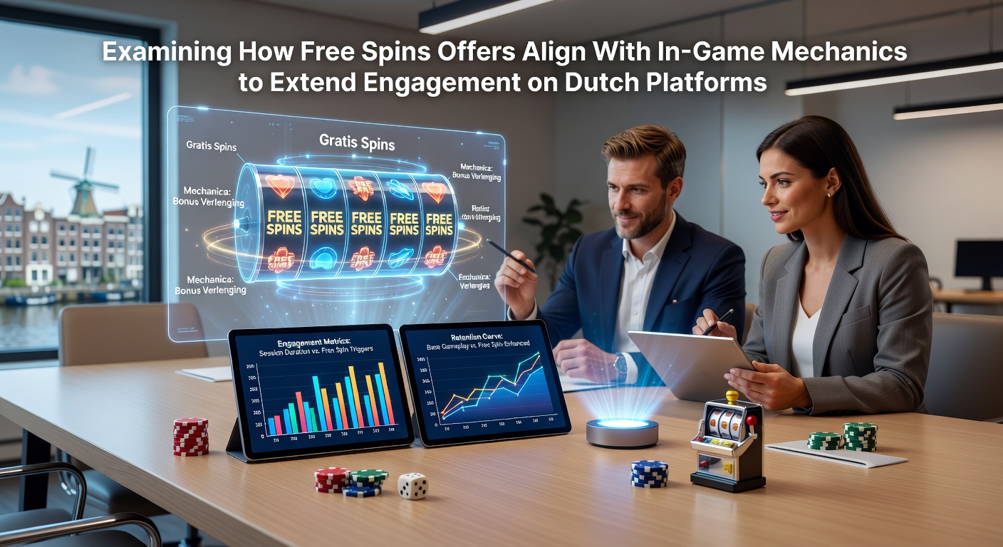 Illustratie van free spins integratie met slotmechanieken op Nederlandse platforms