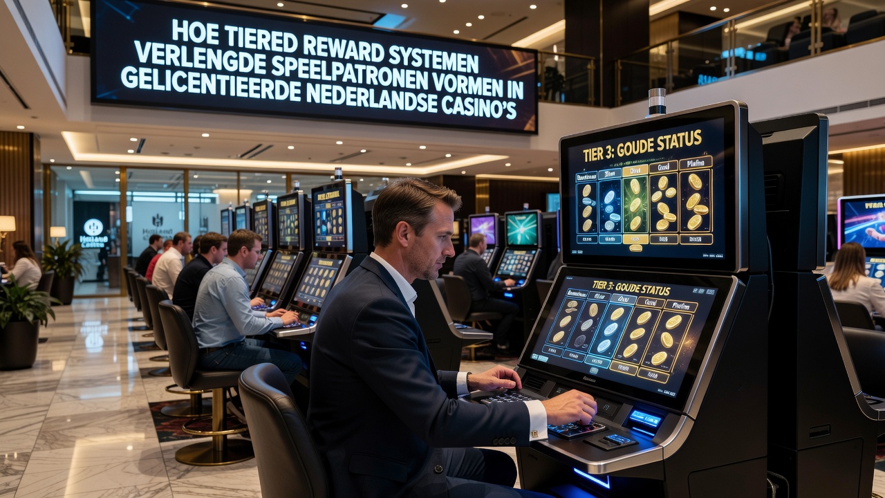 Gelaagde beloningssystemen in Nederlandse casino's met verschillende VIP-niveaus en beloningen