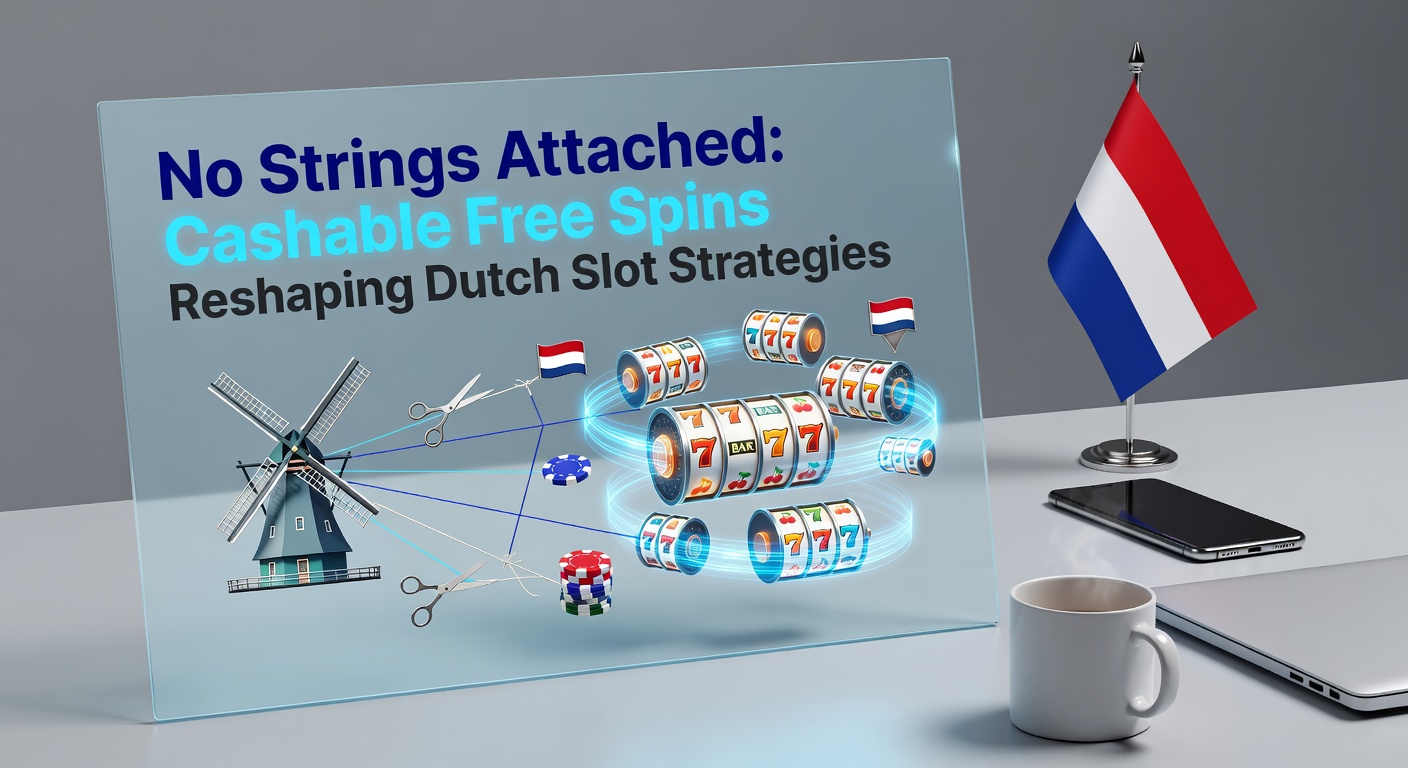Grafiek met stijgende grafieklijn van cashable free spins promoties op Nederlandse online casino platforms, met icons van munten en spins